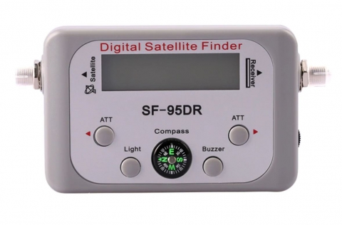 Digital Satellite Signal Finder Meter